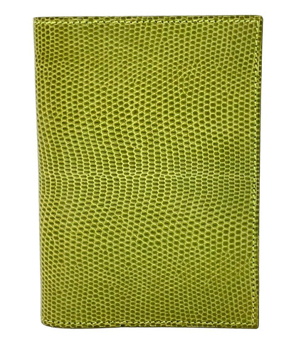 HERMES 手帳カバー ▫︎F刻印 シルバー金具 リザード アジェンダ レディース メンズ エルメス