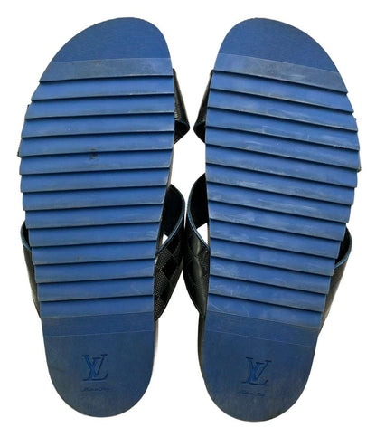 訳あり LOUIS VUITTON クロスストラップサンダル メンズ SIZE 10 ルイ・ヴィトン