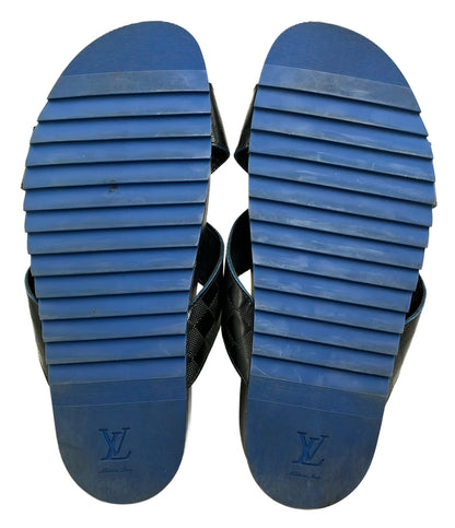 訳あり LOUIS VUITTON クロスストラップサンダル メンズ SIZE 10 ルイ・ヴィトン
