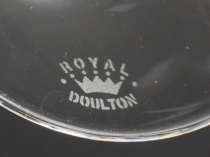 ロイヤルドルトン ワイングラス 2点セット ペア ジャスミン Royal Doulton