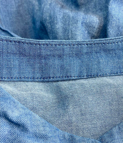 BEARDSLEY 長袖 デニムギャザーワンピース レディース SIZE 1 ビアズリー