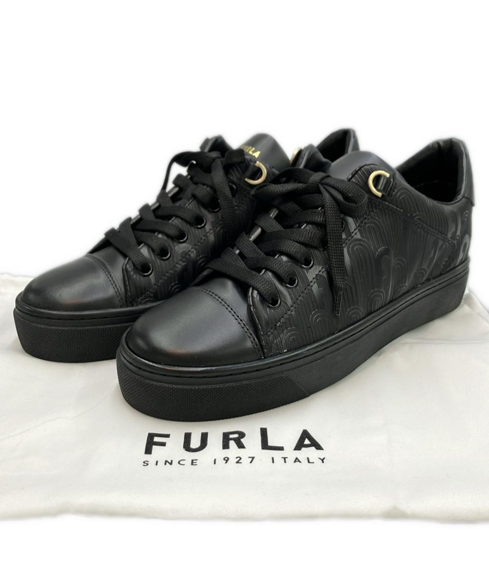 美品 Furla ローカットスニーカー HIKAIA LOW LACE-UP SNEAKER レディース SIZE 38 (25cm) フルラ