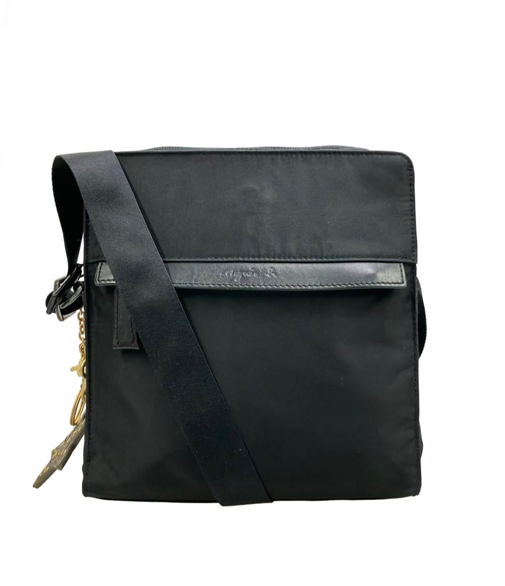 美品 agnes b. ショルダーバッグ 斜め掛け レディース アニエスベー