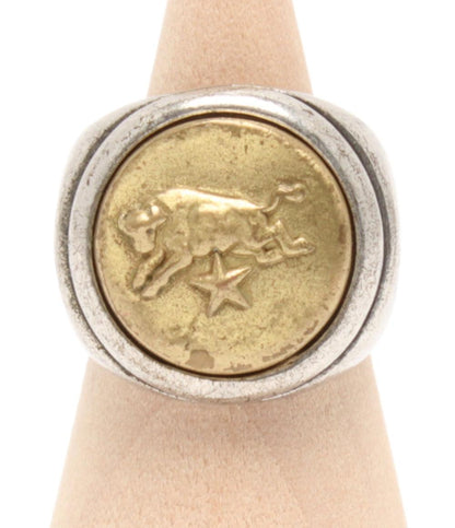 IL BISONTE リング 指輪 ロゴ レディース SIZE 10号 イルビゾンテ