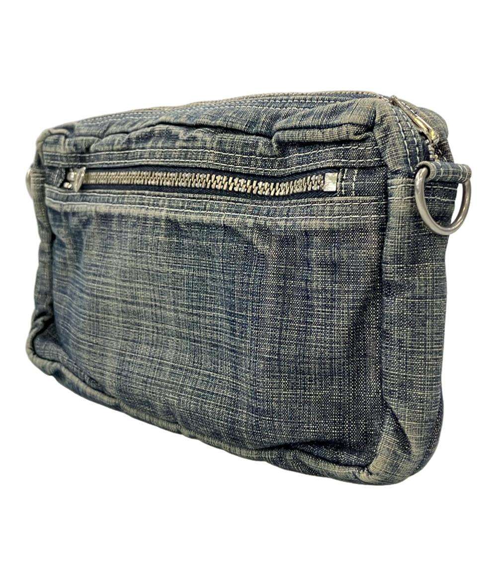 PORTER ショルダーバッグ斜め掛け デニム レディース メンズ ポーター