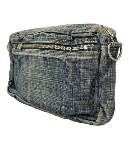 PORTER ショルダーバッグ斜め掛け デニム レディース メンズ ポーター
