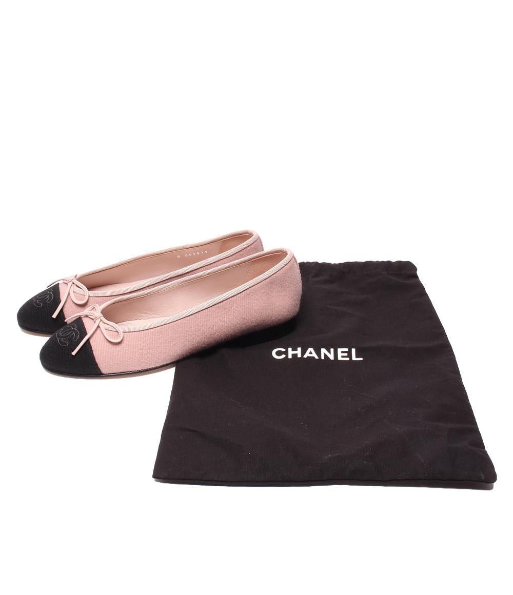 美品 シャネル バレエシューズ フラットシューズ レディース SIZE 36C (M) CHANEL