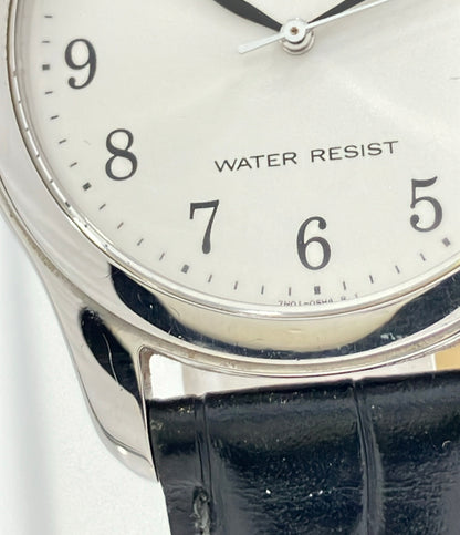 SEIKO 腕時計 クオーツ シルバー 7N01-0EF0 メンズ セイコー