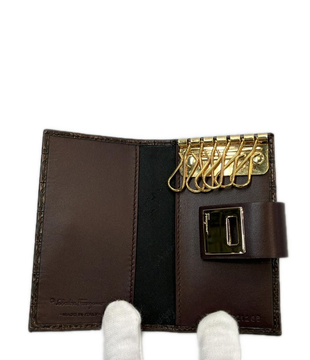 サルバトーレフェラガモ 6連キーケース ガンチーニ レディース Salvatore Ferragamo