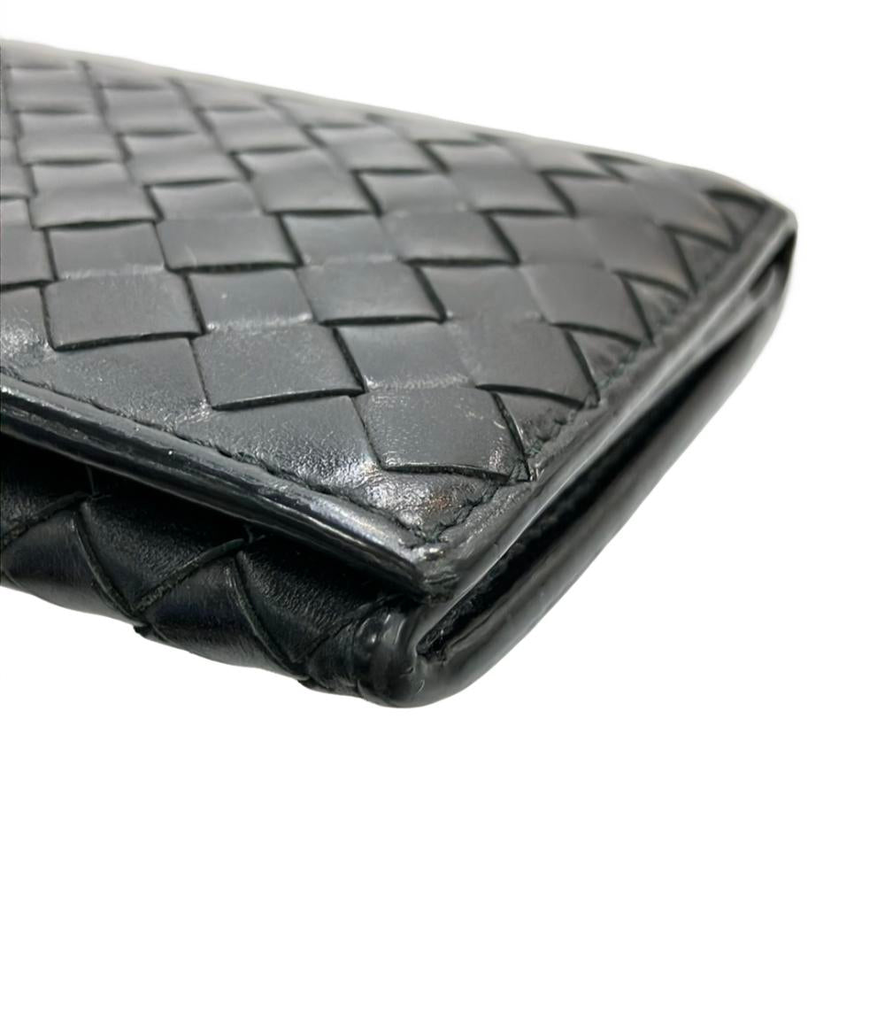 BOTTEGA VENETA 二つ折り財布 本革 イントレチャート メンズ ボッテガ・ヴェネタ