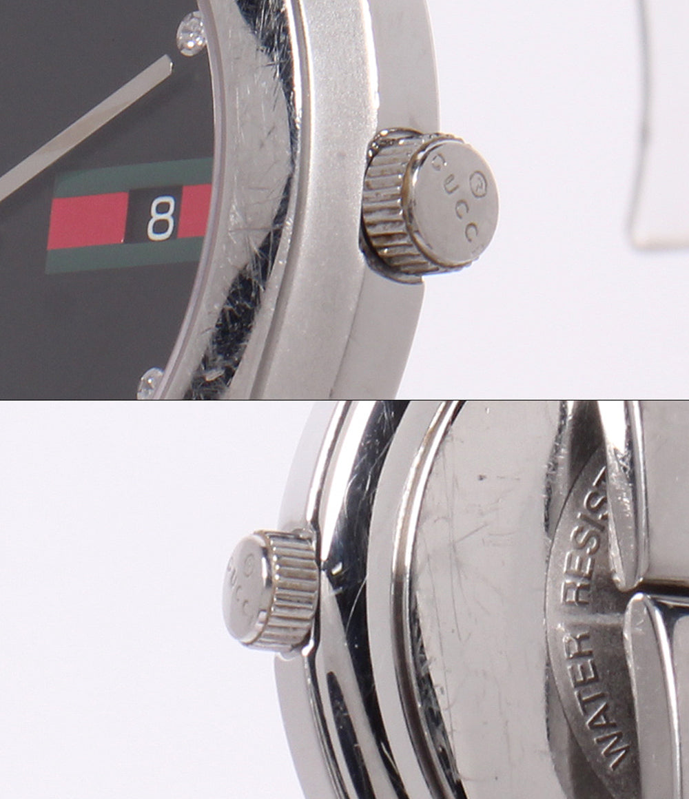 GUCCI 腕時計 クオーツ ブラック 5500XL メンズ グッチ