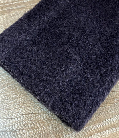 MAX MARA STUDIO チェスターコート アルパカ パープル ミセス エレガンス レディース SIZE 38 (S) マックスマーラ ステュディオ