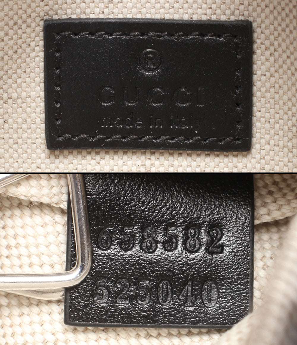 美品 GUCCI ウエストポーチ ボディバッグ GGエンボス 658582 325040