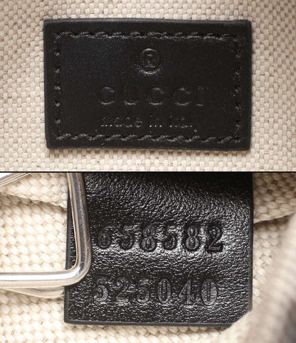 美品 GUCCI ウエストポーチ ボディバッグ GGエンボス 658582 325040 メンズ グッチ