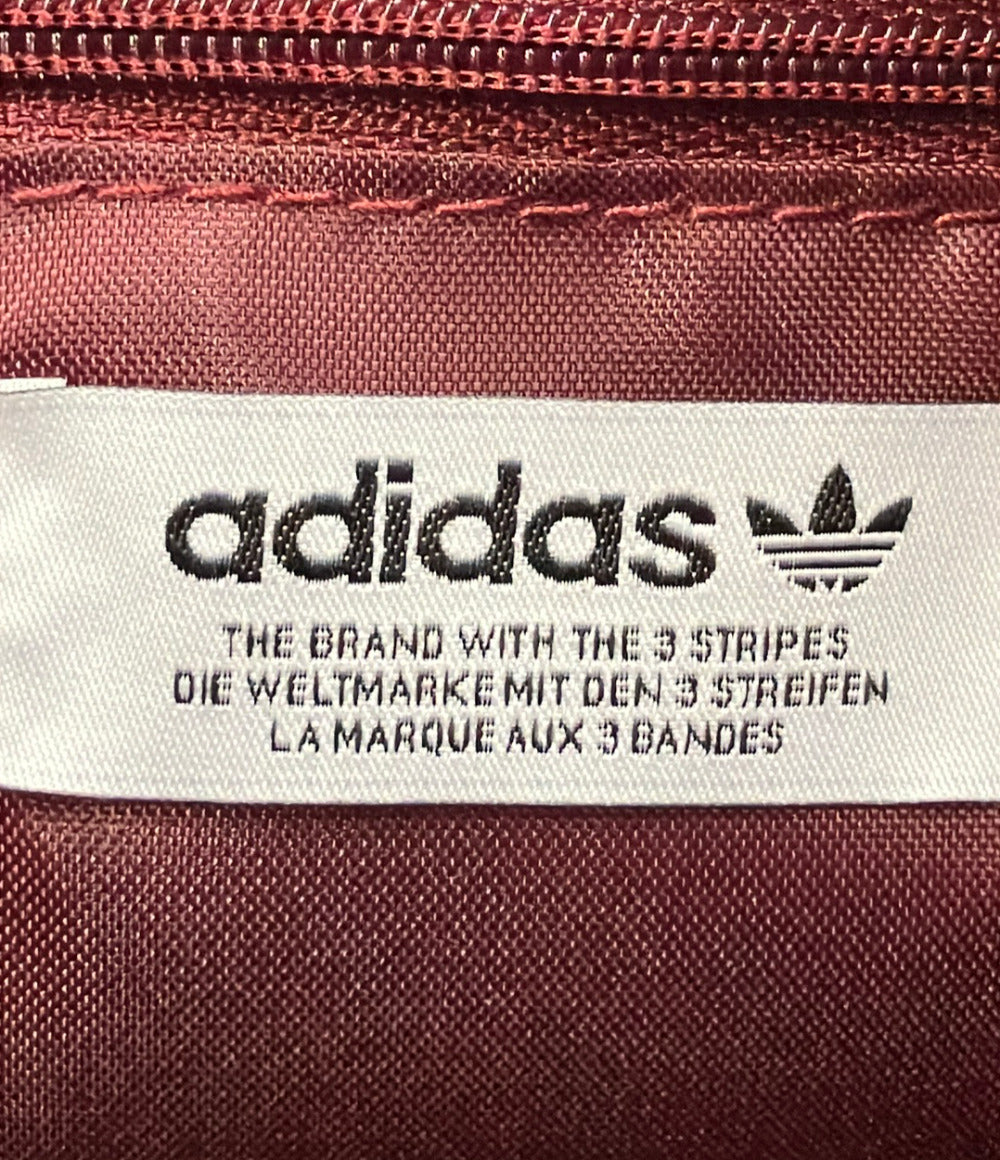 美品 adidas ハンドバッグ ショルダーバッグ 2WAY 斜め掛け エナメル レディース アディダス