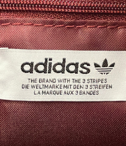 美品 adidas ハンドバッグ ショルダーバッグ 2WAY 斜め掛け エナメル レディース アディダス