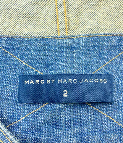 マークバイマークジェイコブス デニム半袖ワンピース レディース SIZE 2 (M) MARC BY MARC JACOBS