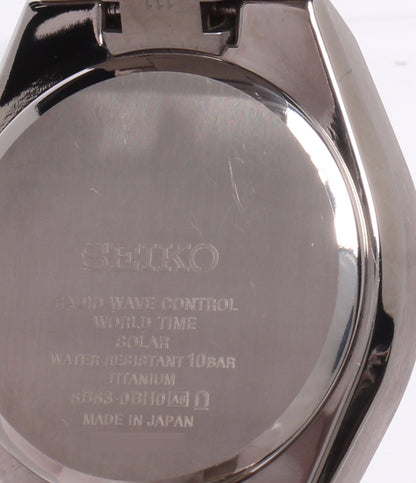 SEIKO 腕時計 アストロン ネクスター ソーラー電波 ホワイト SBXY-085 メンズ セイコー