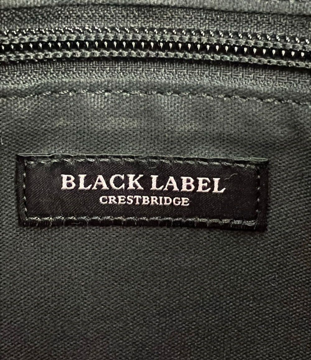 美品 BLACK LABEL CRESTBRIDGE ショルダーバッグ 斜め掛け ユニセックス ブラックレーベルクレストブリッジ
