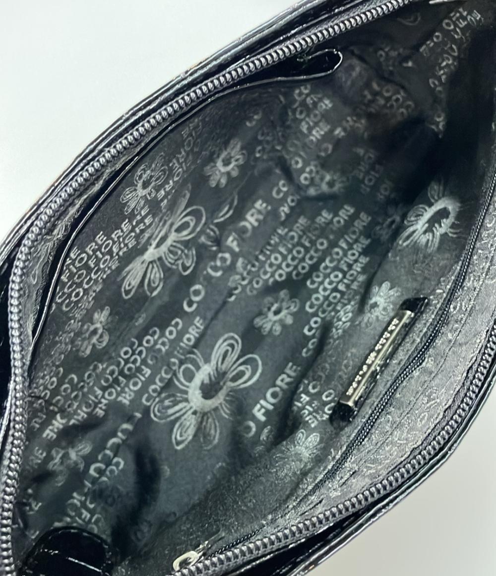 コッコフィオーレ 2way 型押しクラッチバッグ ミニハンドバッグ レディース COCCO FIORE