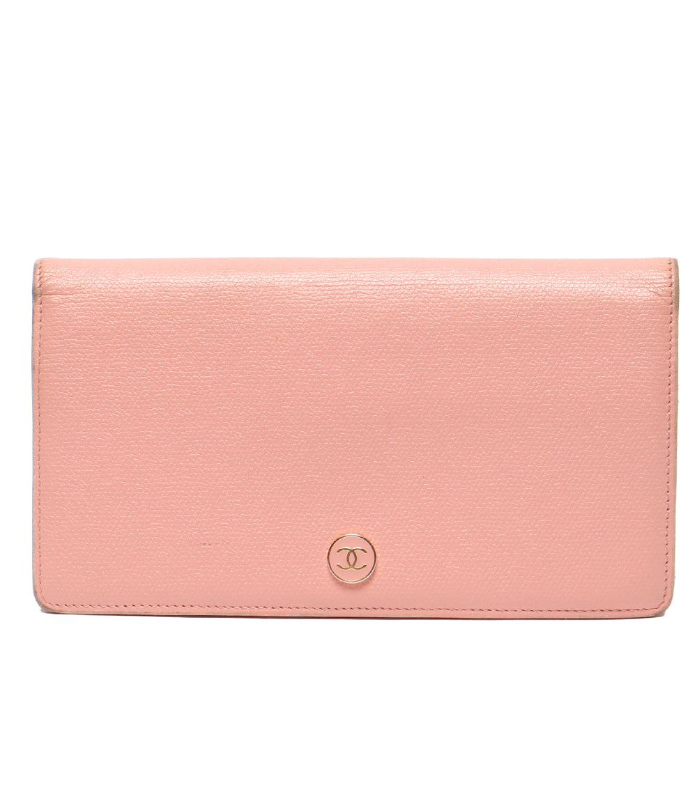 CHANEL 長財布 ゴールド金具 ココボタン ９番台 レディース シャネル
