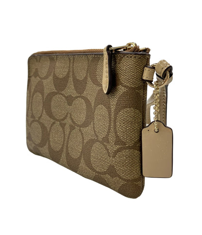 美品 COACH ポーチ シグネチャー F54629 レディース コーチ