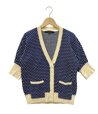 マークバイマークジェイコブス 半袖ニットカーディガン レディース SIZE S (S) MARC BY MARC JACOBS