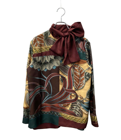 美品 Salvatore Ferragamo 長袖ブラウス レディース SIZE 38 (M) サルヴァトーレフェラガモ