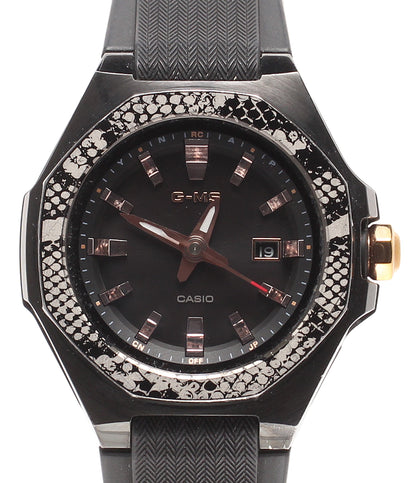 CASIO 腕時計 ジーミズ G-MS ソーラー ブラック MSG-W350WLP レディース カシオ