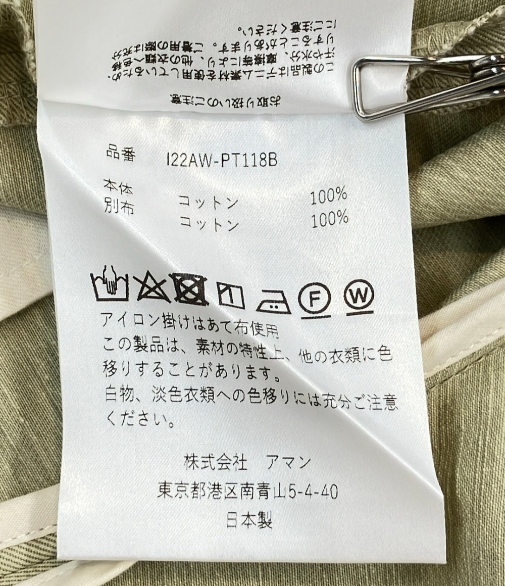 訳あり INSCRIRE ドッキングチノパンツ レディース SIZE 36 (S) アンスクリア
