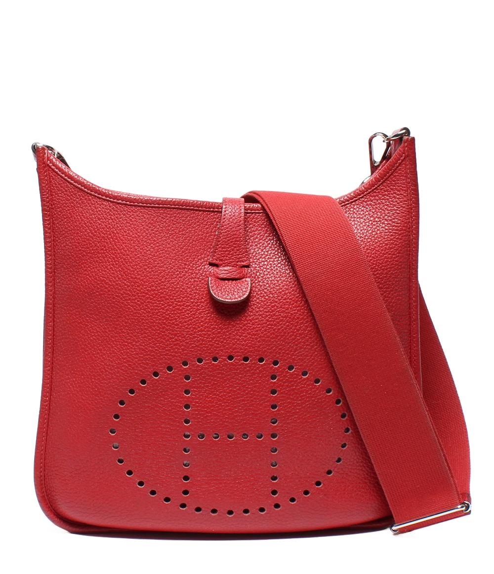 HERMES ショルダーバッグ シルバー金具 □P刻印 トリヨンクレマンス 肩掛け 斜め掛け エヴリン3PM レディース エルメス