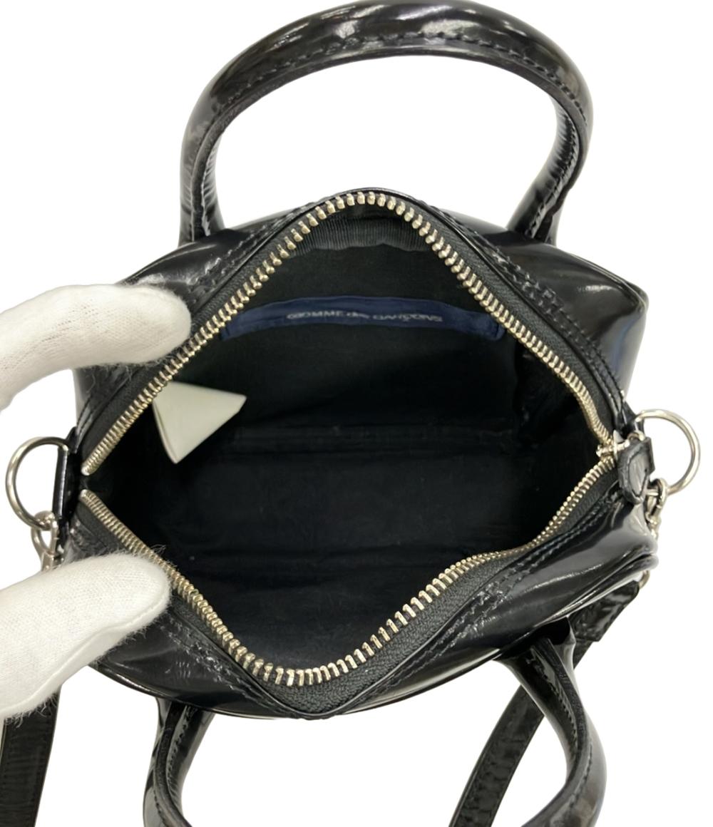 コムデギャルソン ハンドバッグ ショルダーバッグ 2WAY 斜め掛け エナメル レディース COMME des GARCONS COMME des GARCONS ハンドバッグ ショルダーバッグ 2WAY 斜め掛け