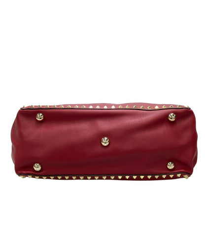 ヴァレンティノ 2WAY トートバッグ ショルダーバッグ 肩掛け ガラヴァーニ ロックスタッズ レディース VALENTINO