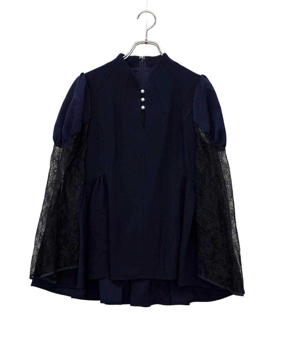 arobe 長袖ブラウス Tシャツ カットソー Pearl Sleeve Lace Blouse 1010300 レディース SIZE 2 (M) アローブ
