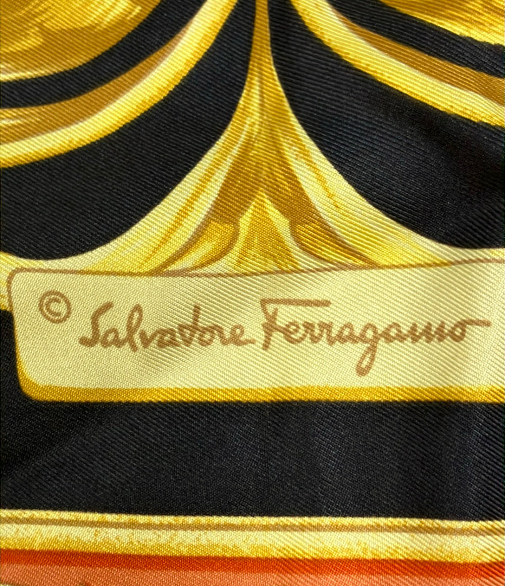 Salvatore Ferragamo スカーフ シルク100% レディース サルヴァトーレフェラガモ