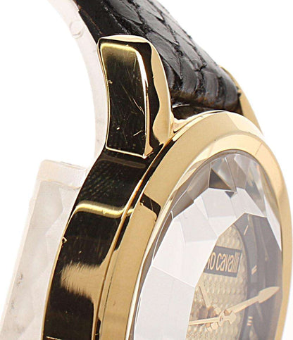 Roberto Cavalli FRANCK MULLER 腕時計 クオーツ ゴールド IL063 メンズ ロベルトカバリ フランクミュラー