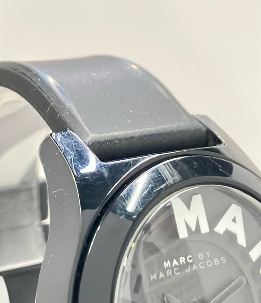MARC BY MARC JACOBS 腕時計 クオーツ ブラック MBM4025 メンズ マークバイマークジェイコブス