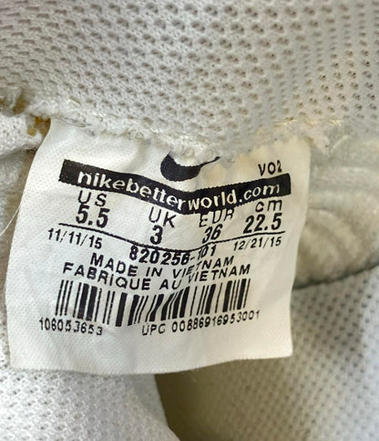 NIKE ローカットスニーカー AIR FORCE 1 FLYKNIT 820256-101 レディース SIZE 22.5 (S) ナイキ