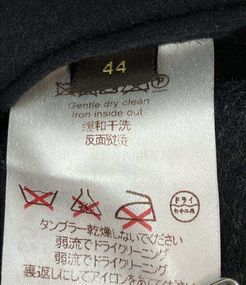 LOUIS VUITTON チェスターコート ブラック メンズ SIZE 44 (S) ルイ