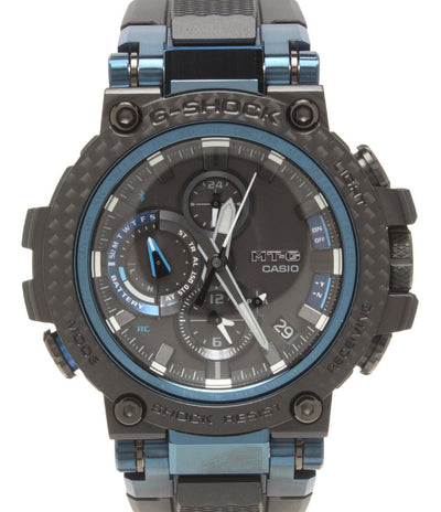 美品 カシオ 腕時計 G-SHOCK ソーラー ブラック MTG-B1000BD-1AJF メンズ CASIO