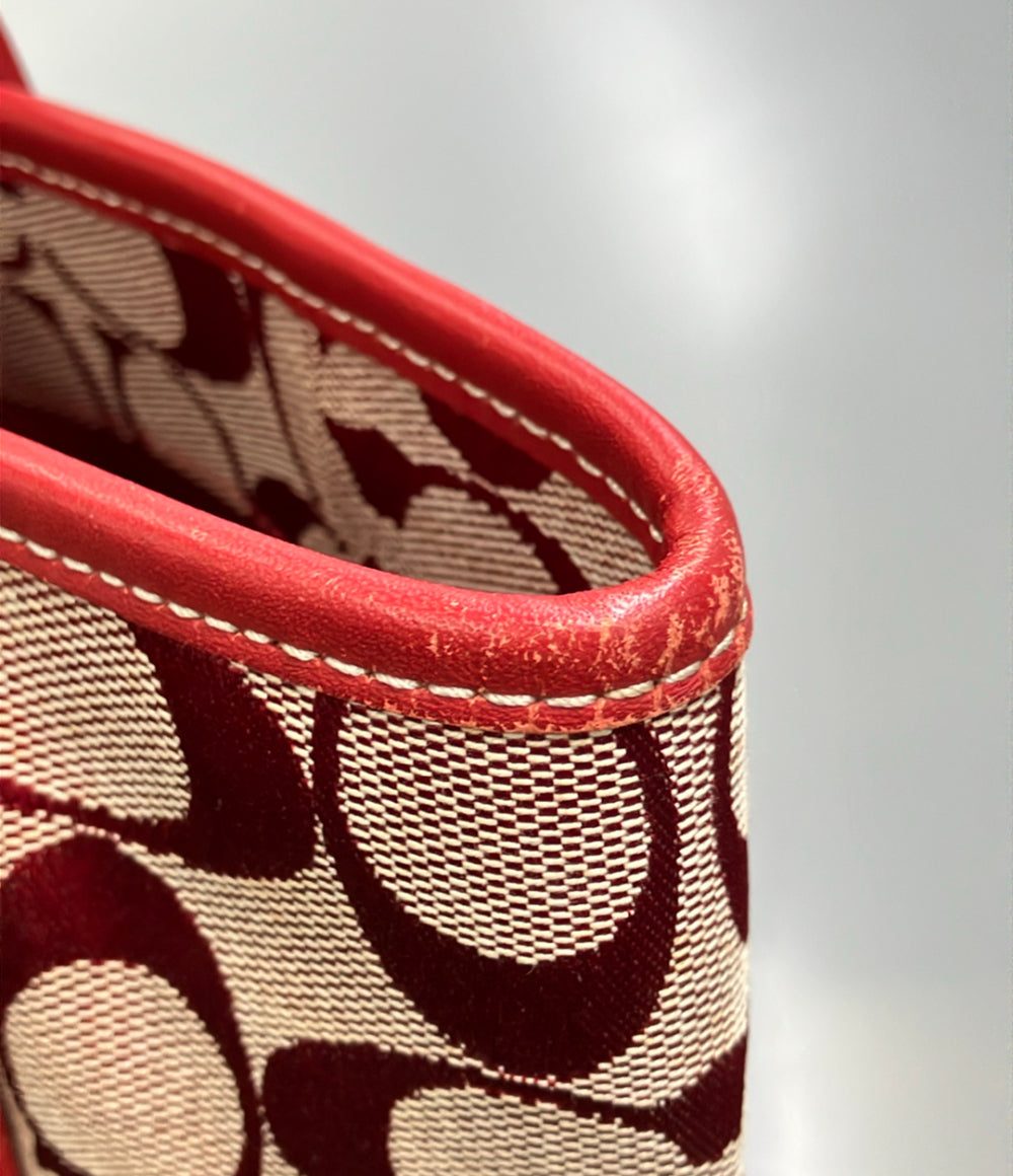 COACH トートバッグ シグネチャー 6093 レディース コーチ