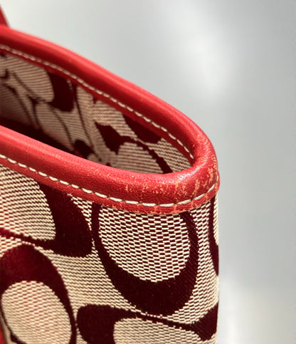 COACH トートバッグ シグネチャー 6093 レディース コーチ