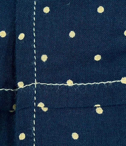 ラルフローレン 長袖ドット柄ワンピース レディース SIZE 155/80A RALPH LAUREN