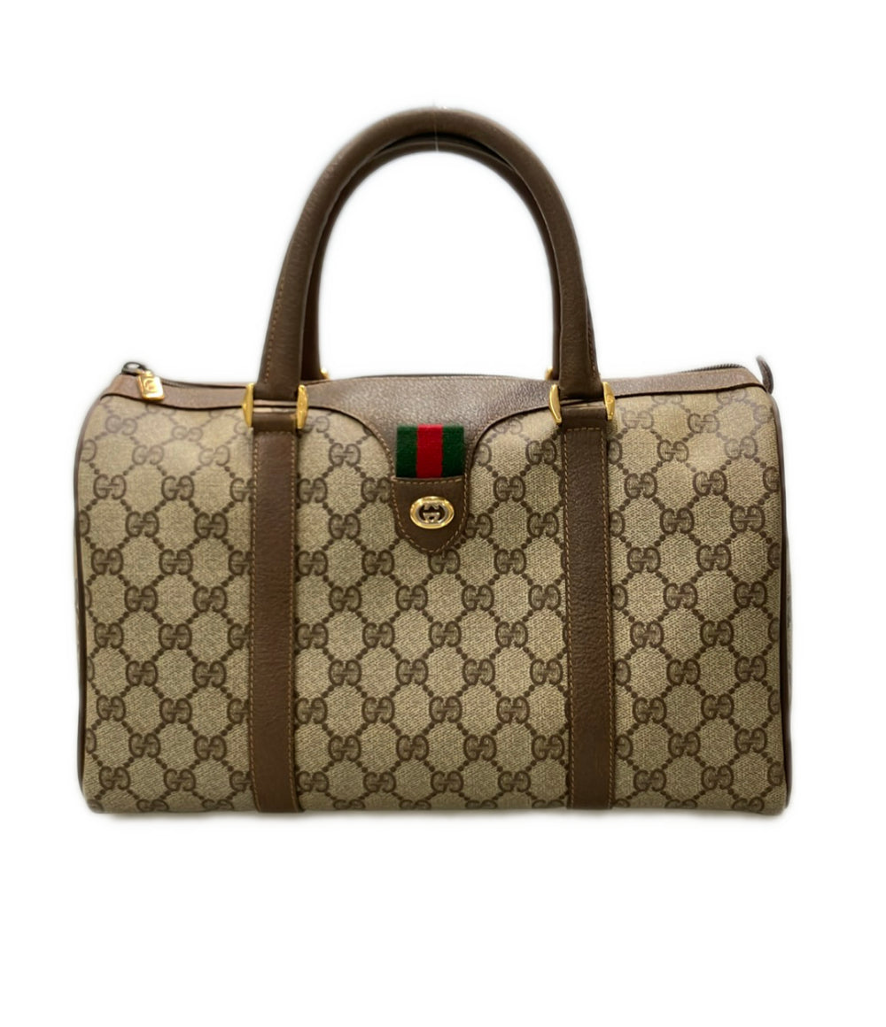 訳あり GUCCI ハンドバッグ ミニボストンバッグ GG柄 40 02 007 レディース グッチ