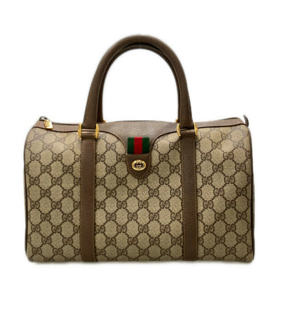 訳あり GUCCI ハンドバッグ ミニボストンバッグ GG柄 40 02 007 レディース グッチ