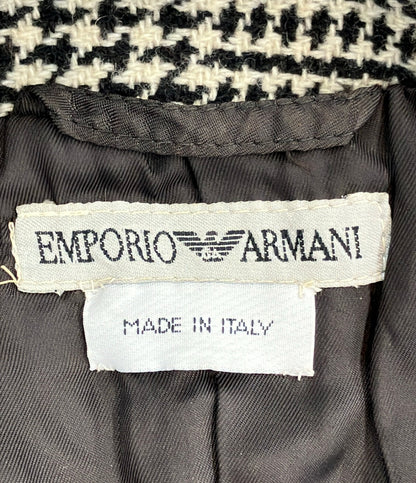 Emporio Armani ヴィンテージジャケット 千鳥格子柄 レディース SIZE 38 (S) エンポリオ・アルマーニ