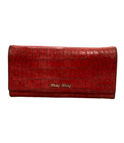 Miu Miu 長財布 レディース ミュウ ミュウ