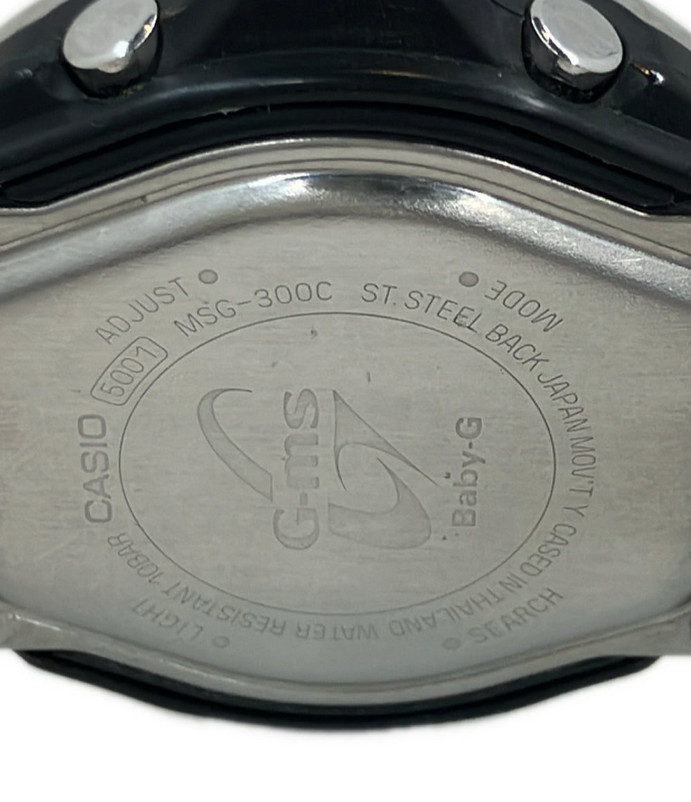 CASIO 腕時計 Baby-G クオーツ ピンク MSG-300C レディース カシオ