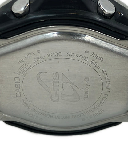CASIO 腕時計 Baby-G クオーツ ピンク MSG-300C レディース カシオ