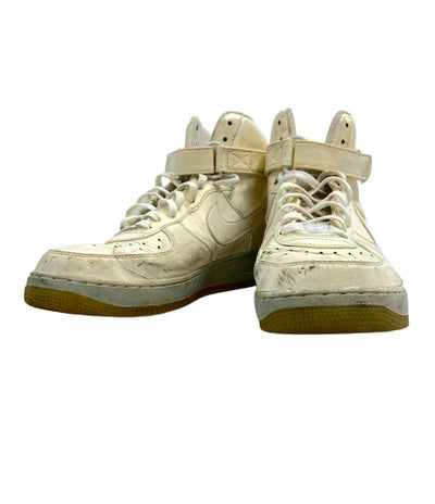 訳あり ナイキ ハイカットスニーカー AIR FORCE 1 PREMIUM 386161-102 メンズ SIZE 29.0 (XL) NIKE